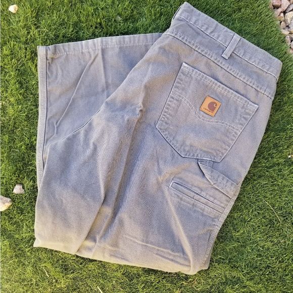 Carhartt Other - CARHARTT LOOSE FIT CARPENTER PANTS SIZE 42X32
